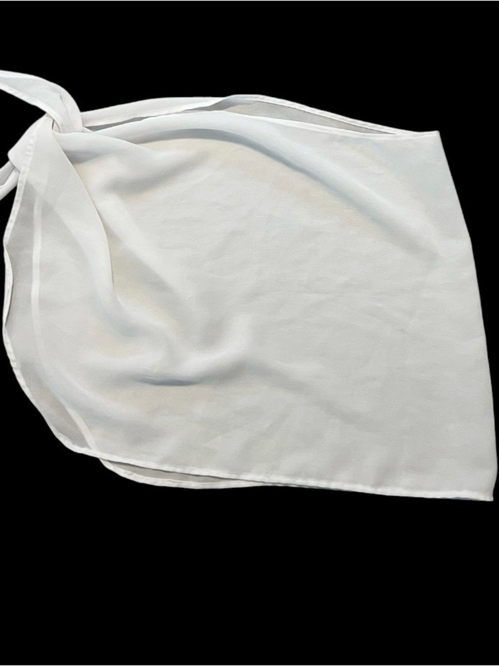 White Lightweight Sheer Sarong.